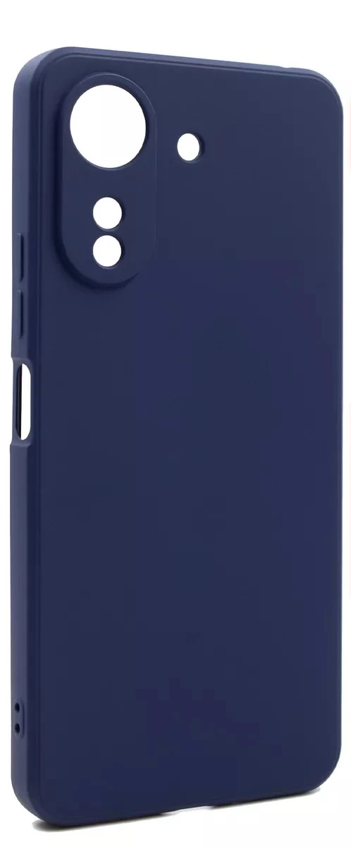 Накладка Silicone Case для Redmi 13C/Poco C65, Тёмно-синяя