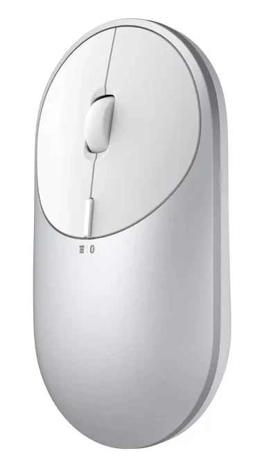 Мышь беспроводная XiaoMi Mi Portable Mouse 2 BXSBMW02 Silver