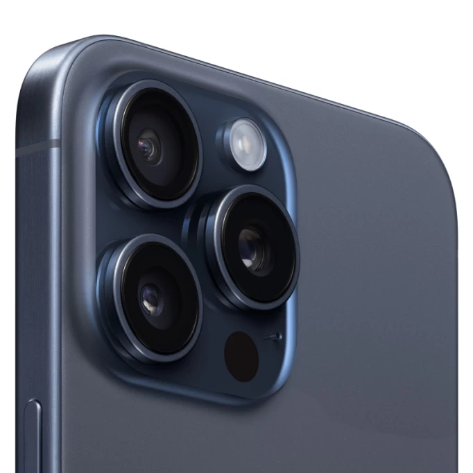 Смартфон Apple iPhone 15 Pro 256Gb Blue Titanium (Dual SIM)