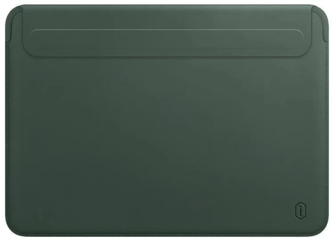 Чехол Wiwu Skin New Pro 2 Leather Sleeve для MacBook Air 13, Зелёный