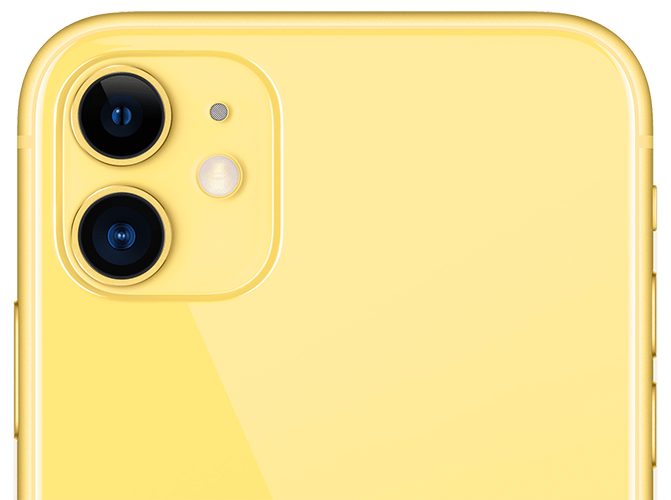 Смартфон Apple iPhone 11 64Gb Yellow (MWLW2RU/A)