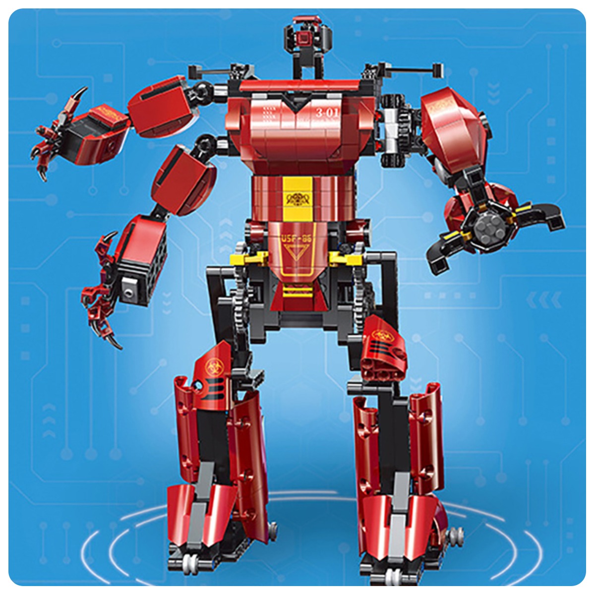 Mould-King-Robot-15038-Crimson-03